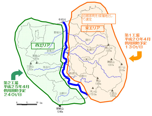 今までの整備方針（平成13年3月）「ごみ処理広域化実施計画」の画像